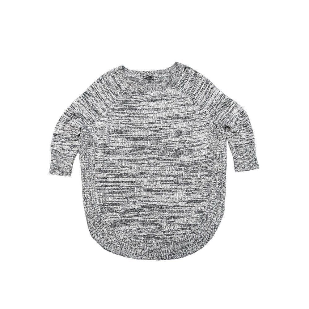 Express Sweater 3/4 Sleeve Gray Women's Size